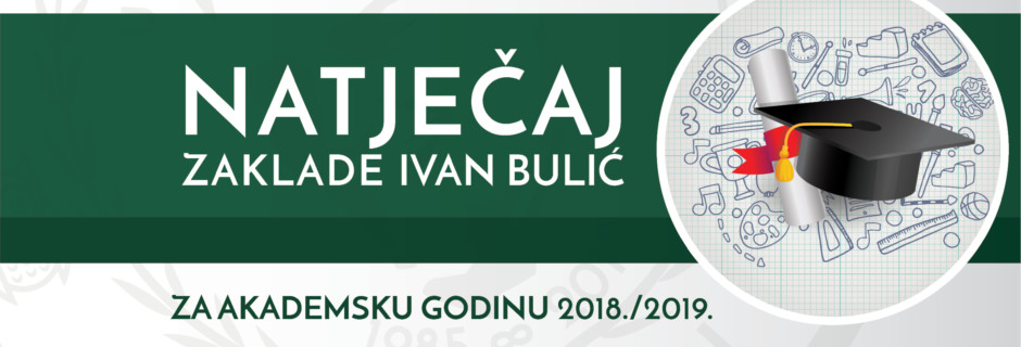 Natječaj za akademsku godinu 2018./19.