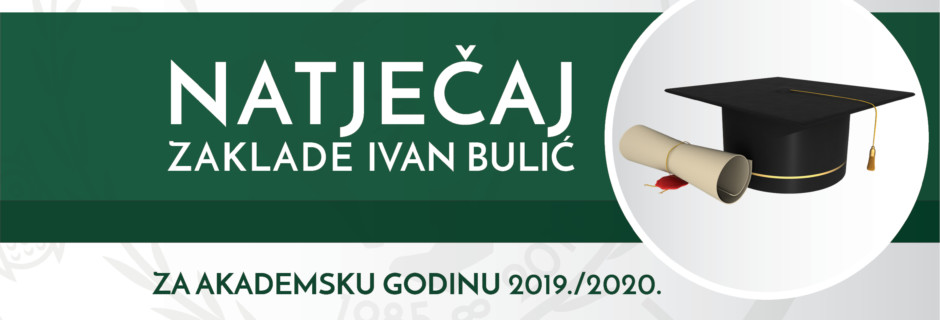 Natječaj za akademsku godinu 2019./20.